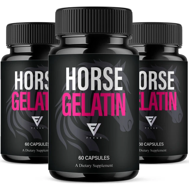 HorseGelatin Natural Male Vitality Support Supplement